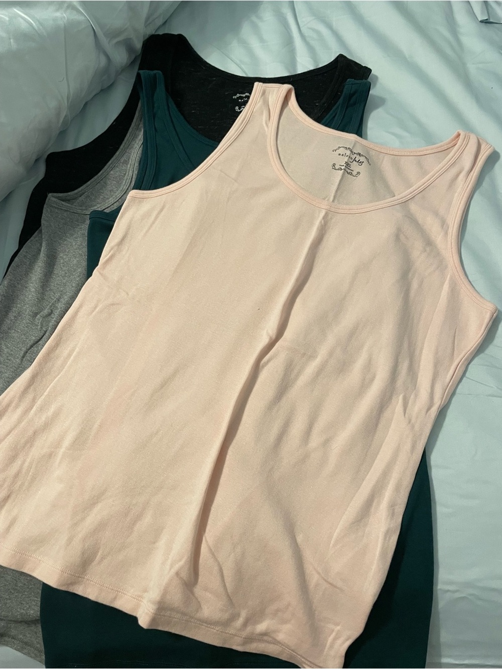 Set of 4 Tank Tops A New Day & Maison Jules- Like New